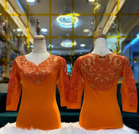 Body coton orange 2