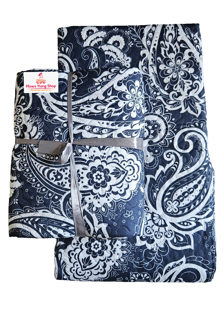 Couvre lit hiver 3places-N80