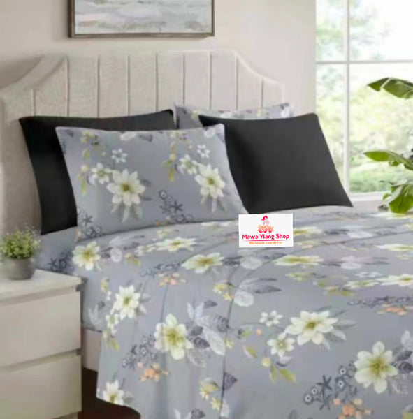 Draps 6 pièces 3 places-N11